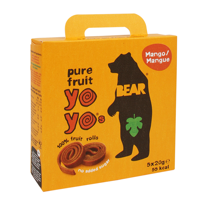 Bear Yoyo Mango Fruitrolletjes (100gr)